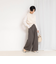 【WEB＆一部店舗限定サイズアイテム】ウォッシャブルセルロースワイドパンツ