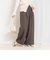 【WEB＆一部店舗限定サイズアイテム】ウォッシャブルセルロースワイドパンツ