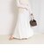 【WEB限定】ウォッシャブルヴィンテージタフタマチ入りマキシスカート