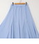 【WEB＆一部店舗限定色アイテム】ウォッシャブルヴィンテージタフタマチ入りマキシスカート