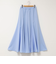 【WEB＆一部店舗限定色アイテム】ウォッシャブルヴィンテージタフタマチ入りマキシスカート