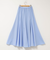 【WEB＆一部店舗限定色アイテム】ウォッシャブルヴィンテージタフタマチ入りマキシスカート