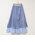 【WEB＆一部店舗限定色アイテム】ウォッシャブルヴィンテージタフタマチ入りマキシスカート