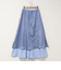 【WEB＆一部店舗限定色アイテム】ウォッシャブルヴィンテージタフタマチ入りマキシスカート