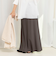 ウォッシャブルセルロースバイヤススカート