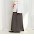 ウォッシャブルセルロースバイヤススカート