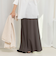 ウォッシャブルセルロースバイヤススカート