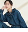 【RM denim】フリルギャザーデニムブラウス