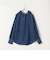 【RM denim】フリルギャザーデニムブラウス