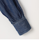 【RM denim】フリルギャザーデニムブラウス