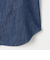 【RM denim】フリルギャザーデニムブラウス