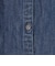 【RM denim】フリルギャザーデニムブラウス