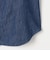 【RM denim】フリルギャザーデニムブラウス