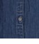 【RM denim】フリルギャザーデニムブラウス