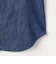 【RM denim】フリルギャザーデニムブラウス