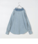 【RM denim】フリルギャザーデニムブラウス