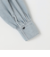 【RM denim】フリルギャザーデニムブラウス