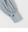 【RM denim】フリルギャザーデニムブラウス