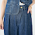 【RM denim】リネン混ラップワイドパンツ