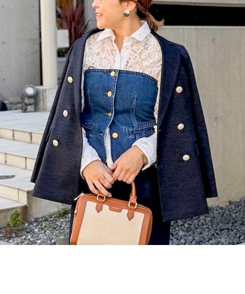 RM denim】2WAYデニムビスチェ｜ノーリーズの通販｜&mall（アンド