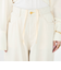 【RM denim】リネン混ひも付きリラックスパンツ