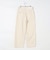 【RM denim】リネン混ひも付きリラックスパンツ