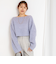 【WALANCE/ワランス】wool mohair cable cropped cardigan