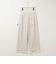 ウォッシャブルドライツイルワイドパンツ