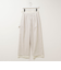 ウォッシャブルドライツイルワイドパンツ