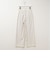 ウォッシャブルドライツイルワイドパンツ