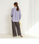 ウォッシャブルドライツイルワイドパンツ