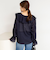 ウォッシャブルラッフルカラーブラウス