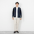 《SERIYA Cotton》吸湿カノコ襟付きカーディガン 26SS