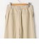 《セットアップ対応》ウォッシャブルハイスペック麻調愛されセミワイドパンツ
