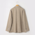 ウォッシャブルリネンライクオーバージャケット