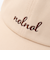 【nolnol/ノルノル】ロゴ刺繍キャップ