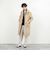 《ビジカジ対応》【ダントツ撥水】ステンカラーコート 26SS