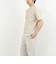 ケーブルニットダブルカラーTee 26SS