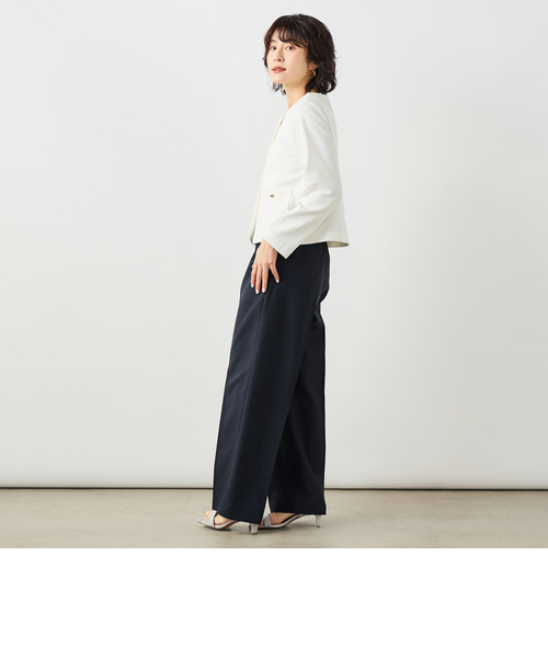 ウォッシャブルラッセルリングカーデジャケット｜ノーリーズの通販