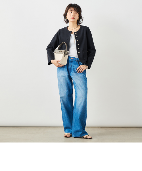 nolley's ウォッシャブルラッセルカーデジャケット ウォッシャブルラッセルカーデジャケット｜ノーリーズの通販｜&mall