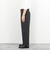 ウォッシャブルウールワイドスラックス 26SS