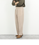 ウォッシャブルウールワイドスラックス 26SS