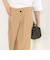 【一部WEB限定サイズ】ウォッシャブル撥水ワイドラップパンツ