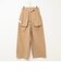 【一部WEB限定サイズ】ウォッシャブル撥水ワイドラップパンツ
