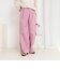 【一部WEB限定サイズ】ウォッシャブル撥水ワイドラップパンツ