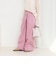 【一部WEB限定サイズ】ウォッシャブル撥水ワイドラップパンツ