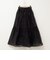 【MARILYN MOON】sheer starched cotton lace tieredスカート