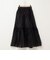 【MARILYN MOON】sheer starched cotton lace tieredスカート