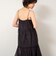 【MARILYN MOON/マリリーンムーン】sheer starched cotton lace tieredワンピース