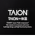 【TAION / タイオン】NON DOWN CANVAS BB CAP TAION-BBCAP01